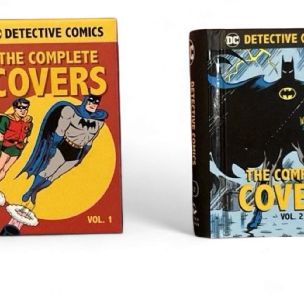 DC Detective Comics The Complete Covers Vol 1 & 2